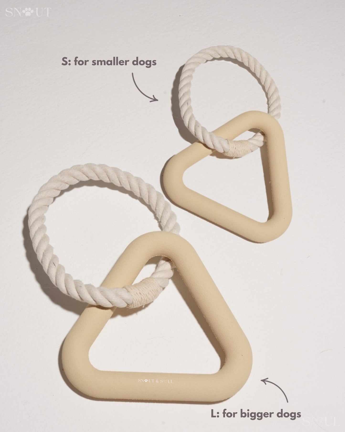 Triangle Tug Hondenspeeltje